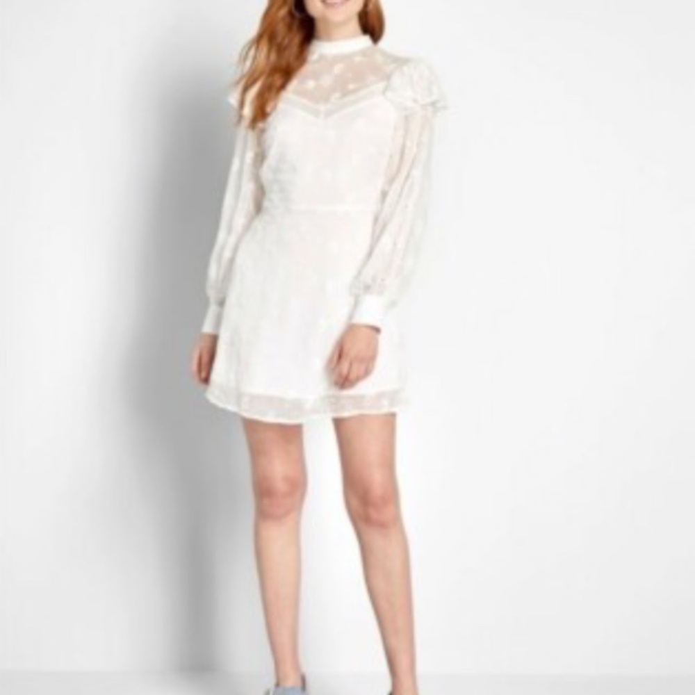 Modcloth Seeing Eye to Eyelet Lace Dress